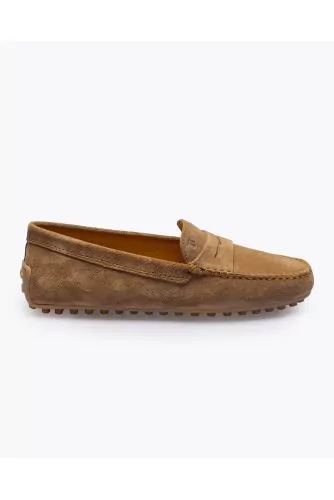 Mocassin Tod's New City Gommini croute camel