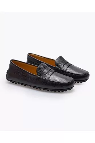 Mocassin Tod's New City gommini veau noir