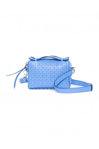 Sac TOD'S "Bauletto" bleu ciel