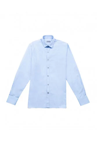 Cotton shirt with buttoning-up