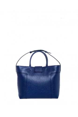 Sac Tod's "Doppia-T Shopping" bleu marine pour femme