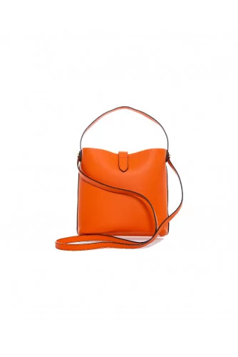 sac hobo iconic hogan orange pour femme