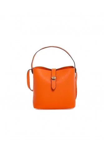 sac hobo iconic hogan orange pour femme