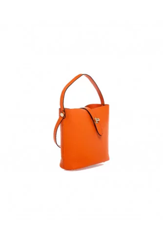 sac hobo iconic hogan orange pour femme