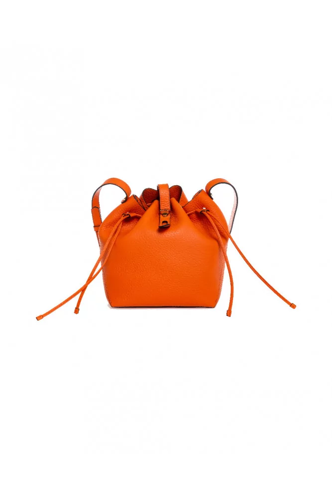 sac seau restyling hogan orange pour femme