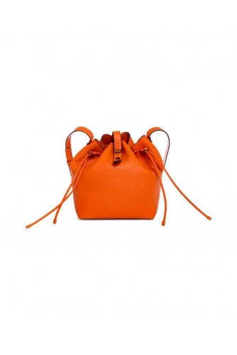 Orange bucket bag "Secchiello Iconic Restyling" Hogan for women