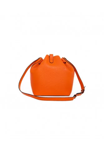 sac seau restyling hogan orange pour femme