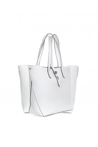 Sac Hogan "Restyling Shopping" blanc pour femme