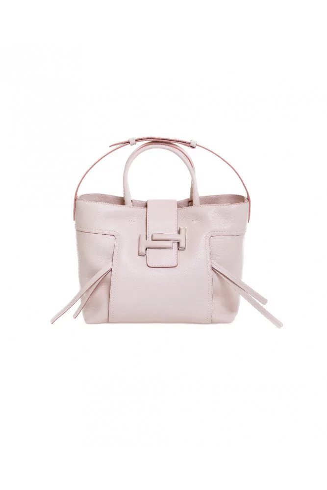 Sac Tod's "Doppia-T Shopping" nude pour femme