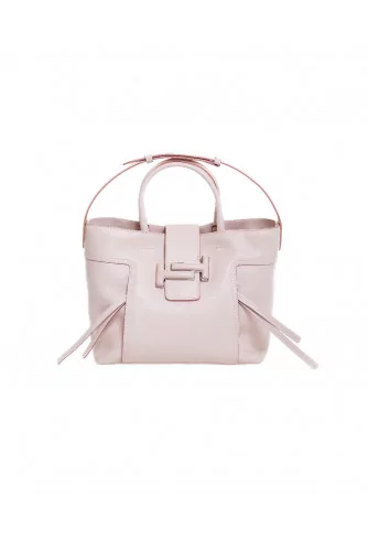 Sac Tod's "Doppia-T Shopping" nude pour femme