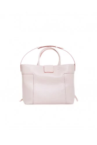 Sac Tod's "Doppia-T Shopping" nude pour femme