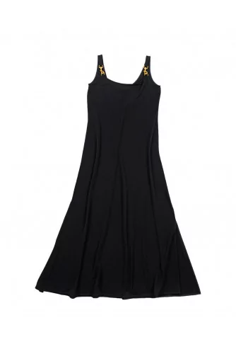 Robe à bretelles Tory Burch noir