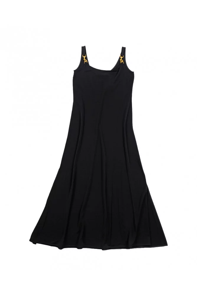 Robe à bretelles Tory Burch noir