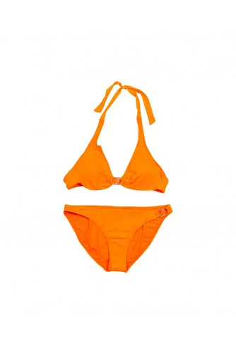 Orange two-piece swimsuit Tory Burch for women
