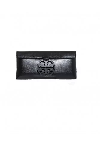 Small black pouch Tory Burch "Miller Clutch" for women
