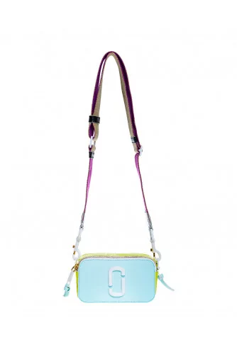 Rectangular light blue and green bag "Ceramic Snapshot" Marc Jacobs