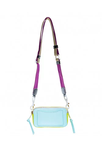 Rectangular light blue and green bag "Ceramic Snapshot" Marc Jacobs