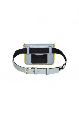 Hip Shot de Marc Jacobs Sac gris et jaune rectangulaire en cuir pour femme