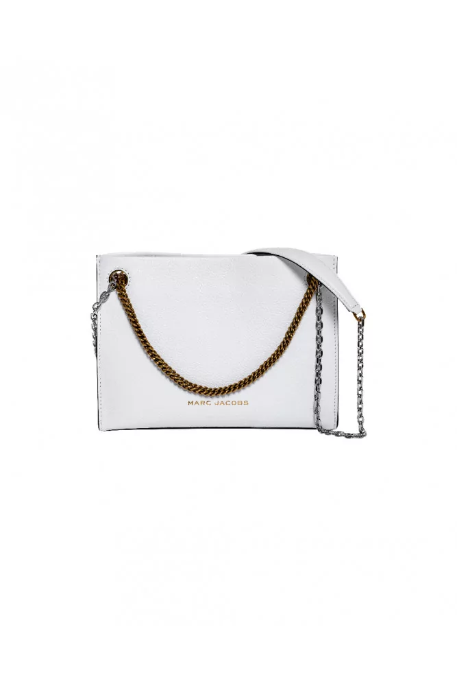 Sac Marc Jacobs "Double link 27" blanc pour femme