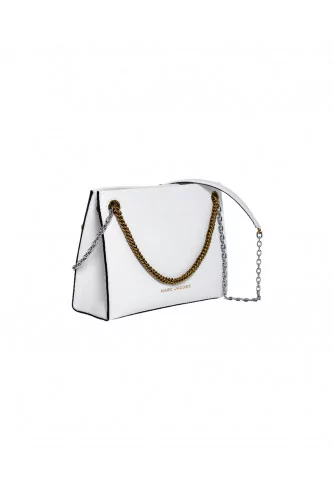 Sac Marc Jacobs "Double link 27" blanc pour femme