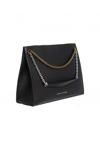 Sac Marc Jacobs "Double link 34" noir pour femme