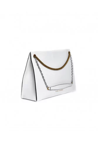 Sac Marc Jacobs "Double link 34" blanc pour femme