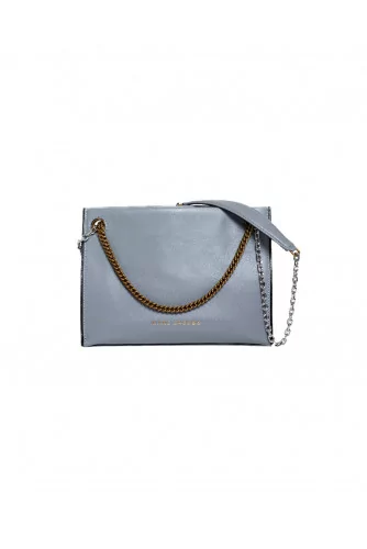 Sac Marc Jacobs "Double Link 27" gris pour femme