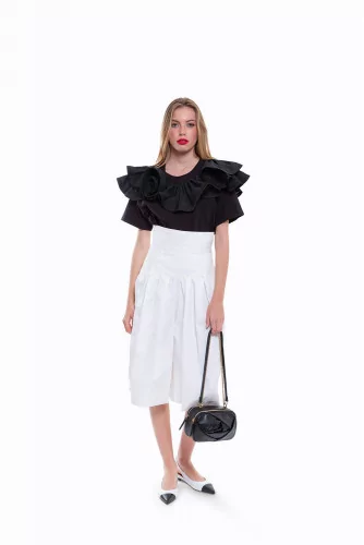 White divided skirt Marc Jacobs for women