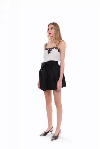 Short Marc Jacobs taille haute noir