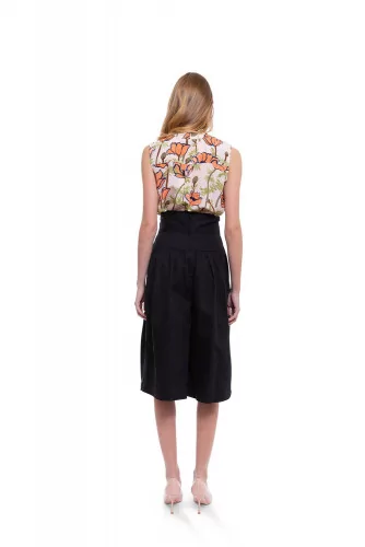 Black divided skirt Marc Jacobs for women