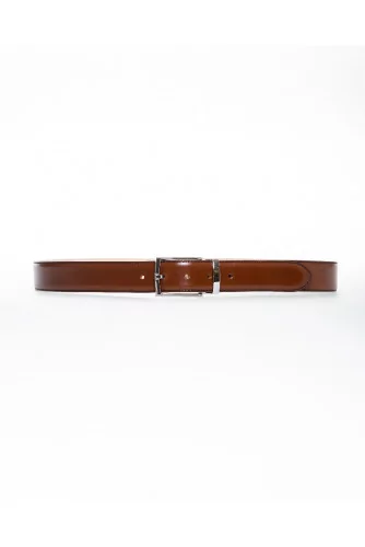 Ceinture Jacques Loup cognac pour homme