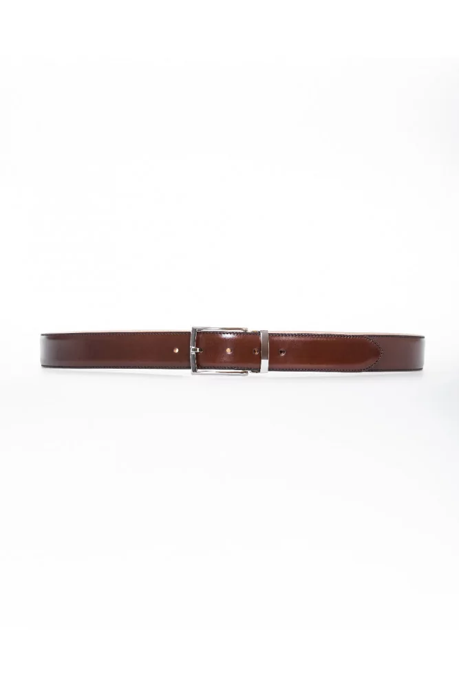 Jacques Loup - Parma 55 - Ceinture en cuir 100 Marron