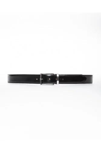 Ceinture Jacques Loup "Parma" noir pour homme