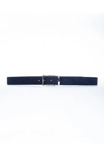 Ceinture Jacques Loup "Velukid" bleu marine pour homme