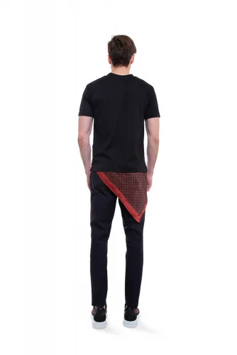 T-shirt et foulard Miharayasuhiro noir pour homme