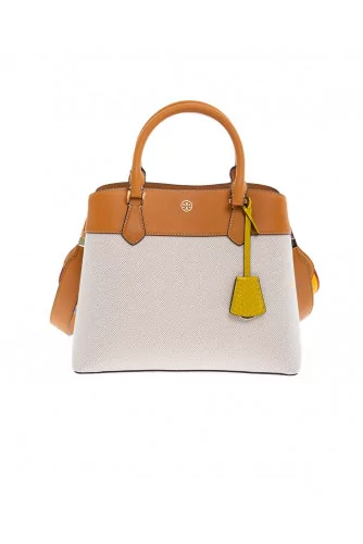 Sac Tory Burch "Robinson Canvas" camel