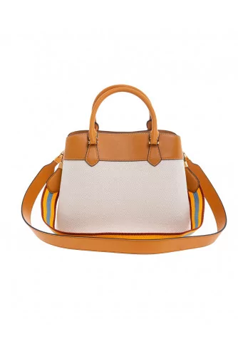 Sac Tory Burch "Robinson Canvas" camel