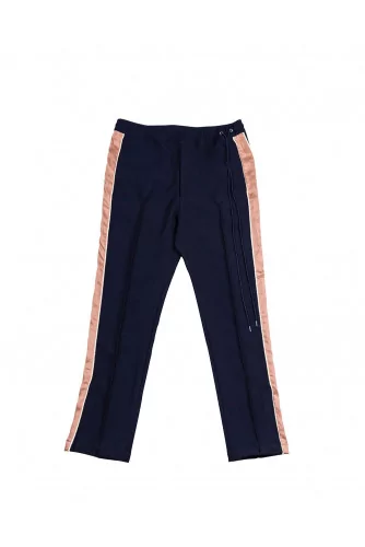 Jogging Miharayasuhiro bleu marine et beige pour homme