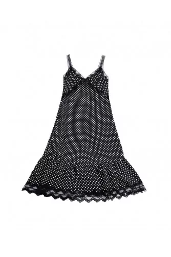 Black with white dots babydoll dress Marc Jacobs for women