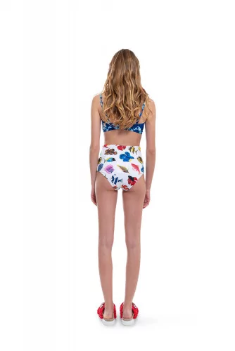 Multicolored bikini with fish print Stella Jean for women