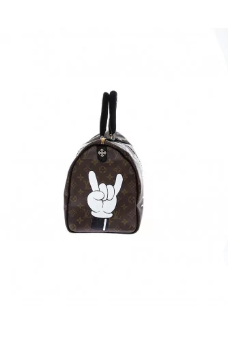 Bag Philip Karto - ACDC - 40 cm - Customized Louis Vuitton bag for women