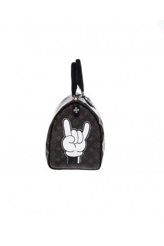 Bag Philip Karto - Rolling Stones - 40 cm - Customized Louis Vuitton bag for women