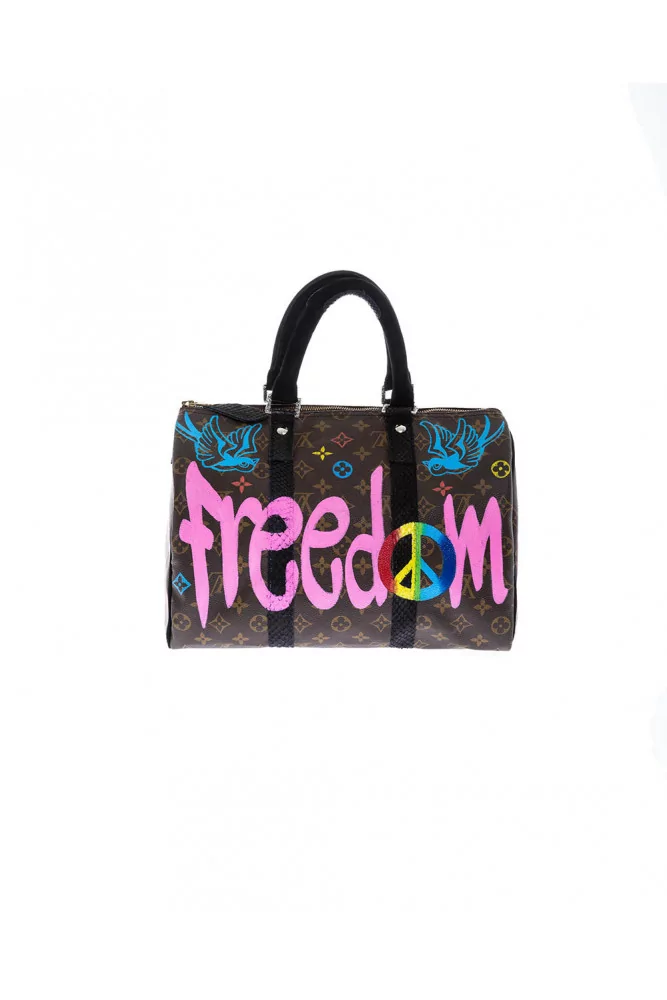 Bag Philip Karto - Minibus/Freedom - 35 cm - Customized Louis Vuitton bag for women