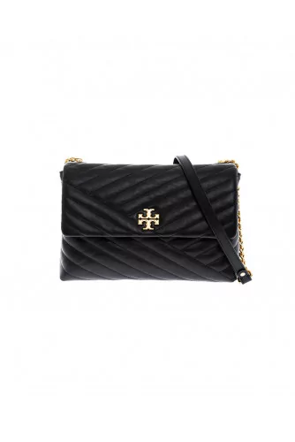 Sac Tory Burch "kira" noir et or