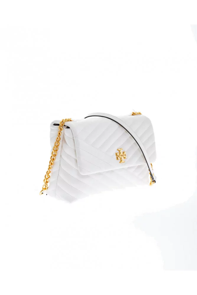 Sac Tory Burch "Kira" crème et or