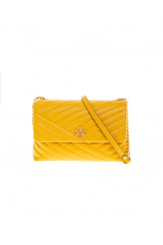 Sac Tory Burch "Kira" jaune et or