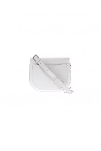 Sac Tod's "T-Ring" pompons blanc pour femme