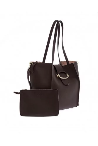 Brown shopping bag "T-Ring Shopping" Tod's for women
