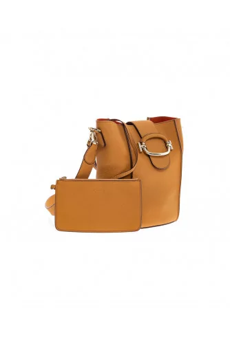 Sac Tod's seau "T-Ring" camel pour femme