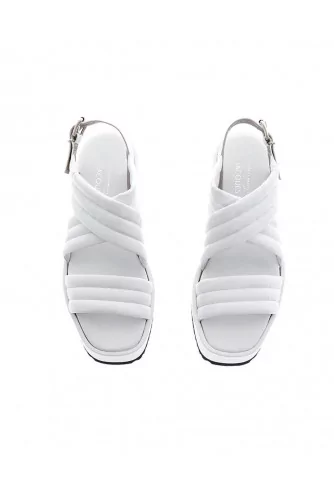 White platform sandals Jacques Loup for women